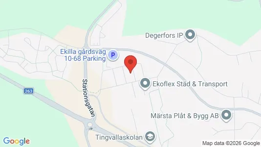 Bostadsrätter till salu i Sigtuna - kort over placeringen