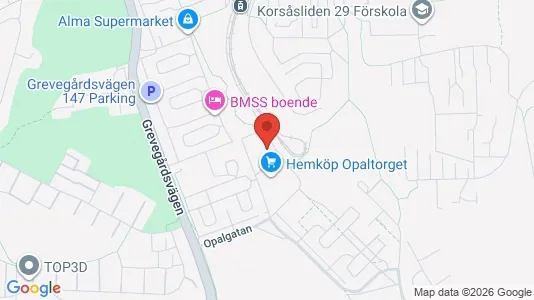 Lägenheter att hyra i Askim-Frölunda-Högsbo - kort over placeringen