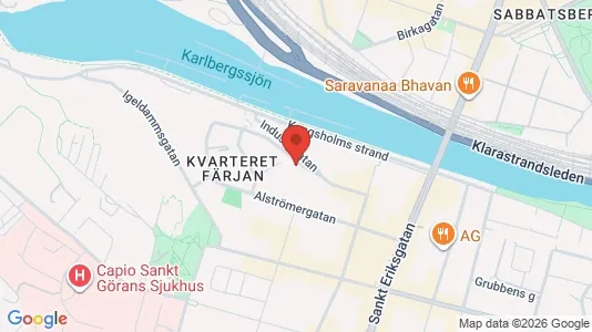 Lägenheter till salu i Kungsholmen - kort over placeringen