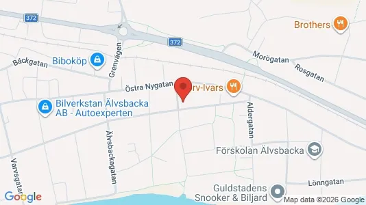Bostadsrätter till salu i Skellefteå - kort over placeringen