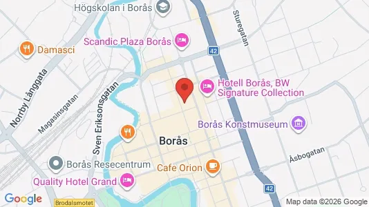 Lägenheter att hyra i Borås - Bild från Google Street View