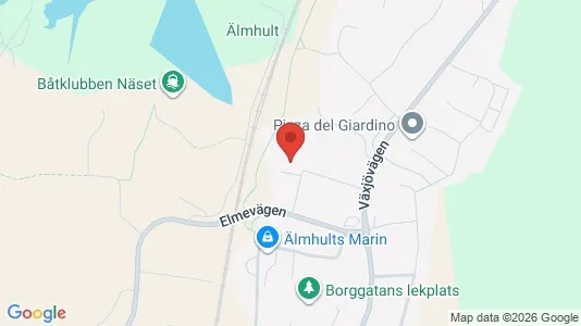 Lägenheter att hyra i Älmhult - kort over placeringen