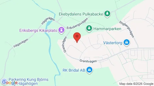 Lägenheter till salu i Uppsala - kort over placeringen
