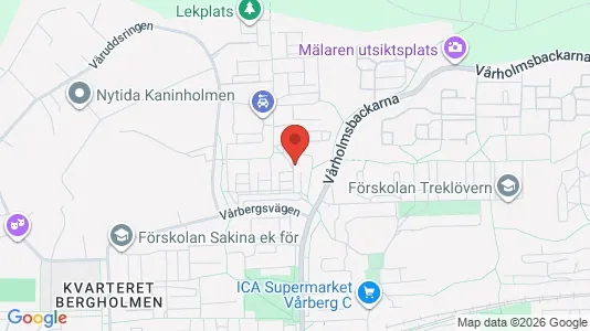 Lägenheter till salu i Söderort - kort over placeringen
