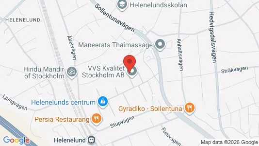 Lägenheter till salu i Sollentuna - kort over placeringen