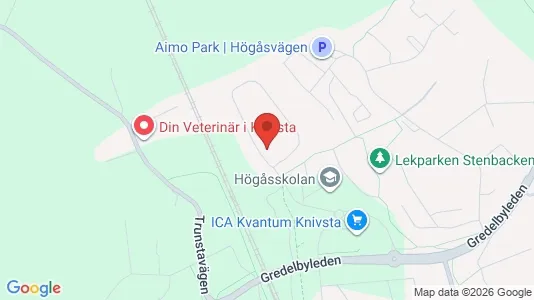 Lägenheter till salu i Knivsta - kort over placeringen
