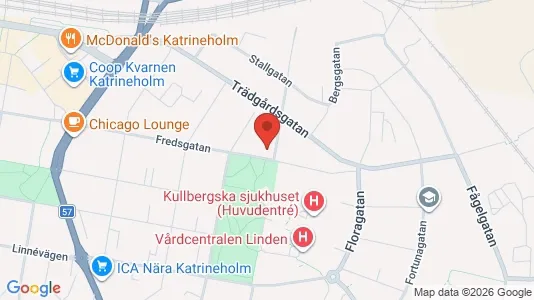 Lägenheter att hyra i Katrineholm - kort over placeringen