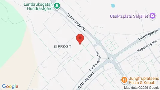Lägenheter till salu i Mölndal - kort over placeringen