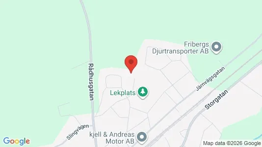 Lägenheter till salu i Falköping - kort over placeringen