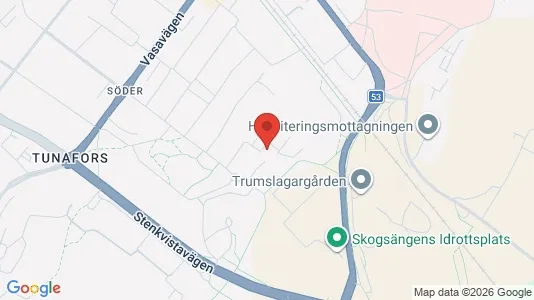 Lägenheter att hyra i Eskilstuna - kort over placeringen