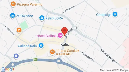 Bostadsrätter till salu i Kalix - kort over placeringen