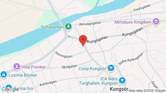Lägenheter att hyra i Kungsör - Bild från Google Street View