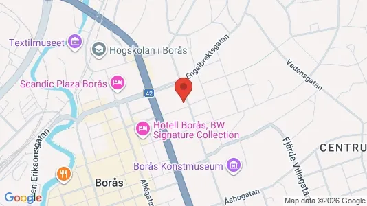 Lägenheter att hyra i Borås - Bild från Google Street View