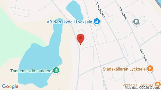 Lägenheter att hyra i Lycksele - Bild från Google Street View