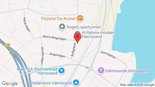 Lägenheter att hyra i Härnösand - Bild från Google Street View