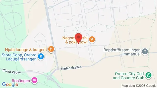 Lägenheter att hyra i Örebro - Bild från Google Street View