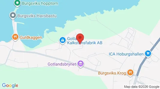 Lägenheter till salu i Gotland - kort over placeringen