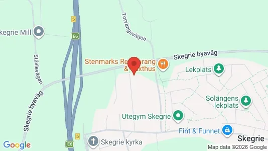 Lägenheter till salu i Trelleborg - kort over placeringen