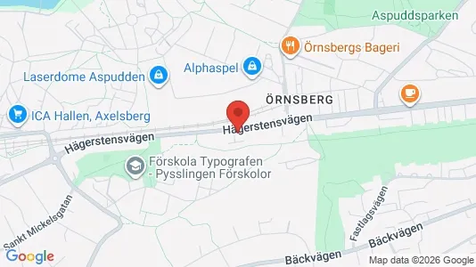 Lägenheter till salu i Söderort - kort over placeringen