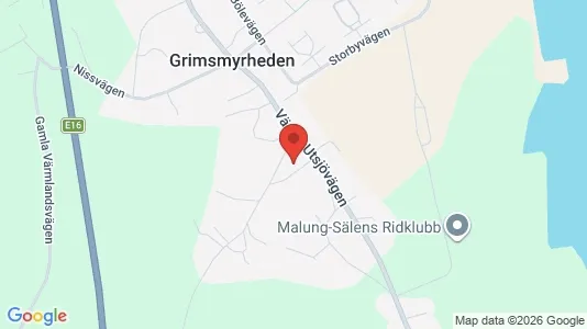 Lägenheter att hyra i Malung-Sälen - kort over placeringen