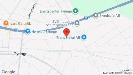 Bostadsrätter till salu i Hässleholm - kort over placeringen