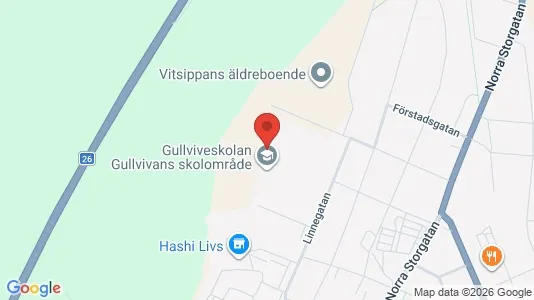 Lägenheter till salu i Gislaved - kort over placeringen
