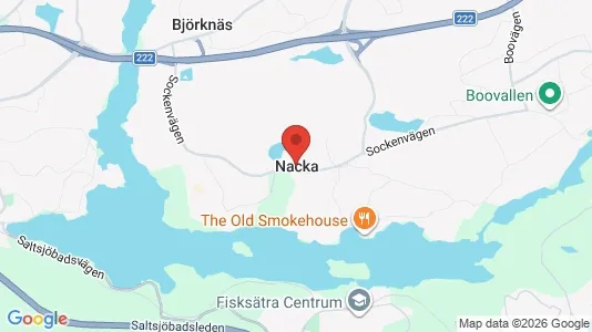 Hus till salu i Nacka - Bild från Google Street View