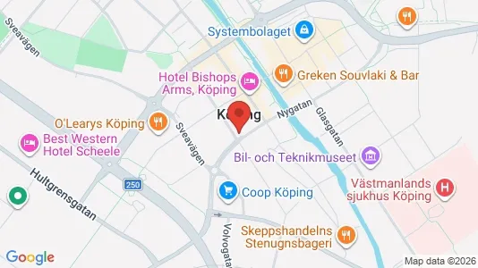 Lägenheter att hyra i Köping - Bild från Google Street View