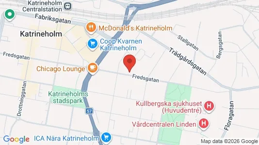 Lägenheter att hyra i Katrineholm - Bild från Google Street View
