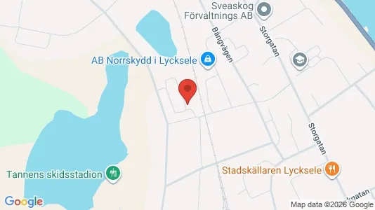 Lägenheter att hyra i Lycksele - Bild från Google Street View