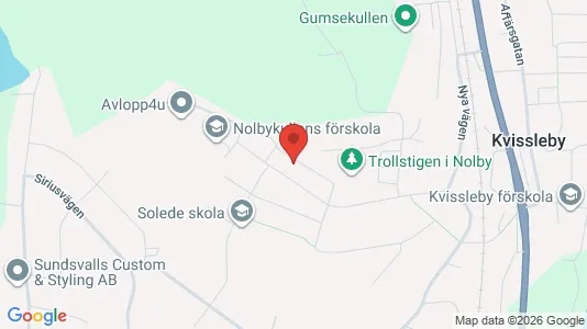 Lägenheter att hyra i Sundsvall - Bild från Google Street View