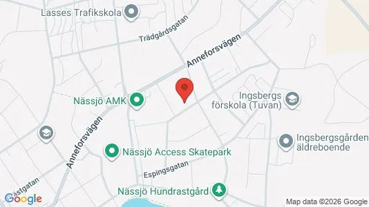 Lägenheter att hyra i Nässjö - Bild från Google Street View