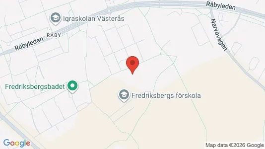 Lägenheter att hyra i Västerås - kort over placeringen