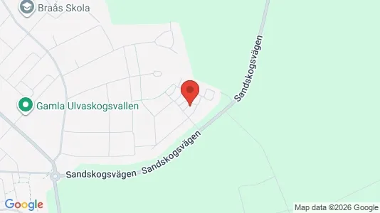 Lägenheter att hyra i Växjö - kort over placeringen