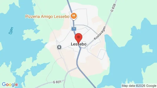 Hus till salu i Lessebo - Bild från Google Street View