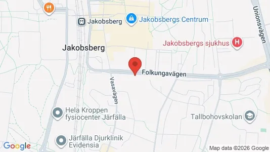 Lägenheter att hyra i Järfälla - kort over placeringen