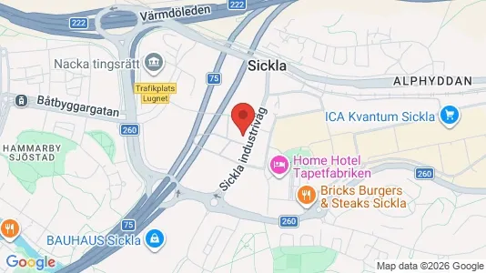 Lägenheter till salu i Nacka - Bild från Google Street View
