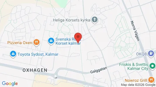 Bostadsrätter till salu i Kalmar - Bild från Google Street View