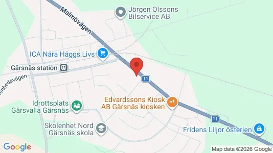 Bostadsrätter till salu i Simrishamn - Bild från Google Street View