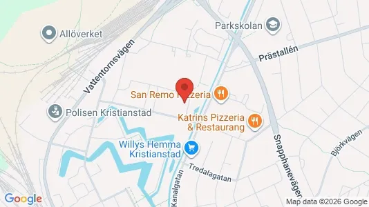 Lägenheter att hyra i Kristianstad - Bild från Google Street View