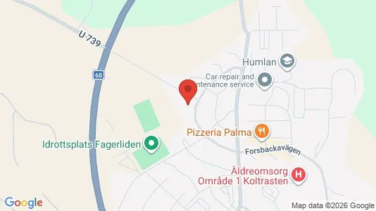 Lägenheter att hyra i Fagersta - Bild från Google Street View