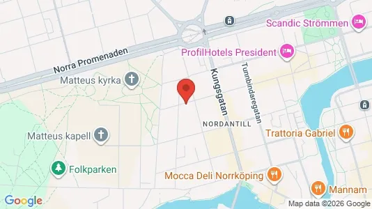 Lägenheter att hyra i Norrköping - Bild från Google Street View