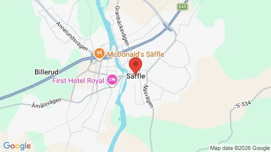 Hus till salu i Säffle - Bild från Google Street View