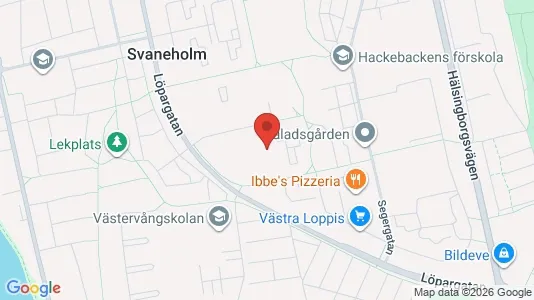 Lägenheter till salu i Landskrona - kort over placeringen