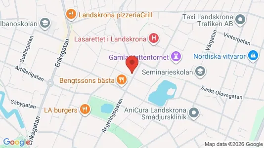 Lägenheter att hyra i Landskrona - Bild från Google Street View