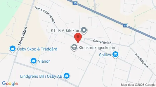 Lägenheter att hyra i Osby - Bild från Google Street View