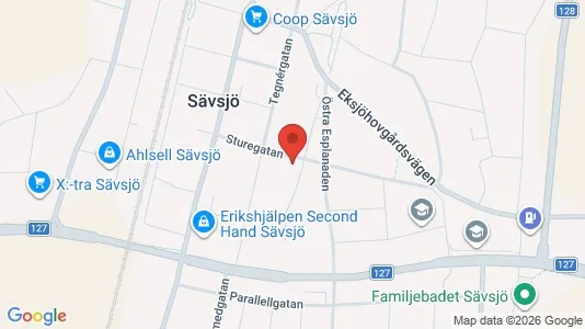 Lägenheter att hyra i Sävsjö - Bild från Google Street View