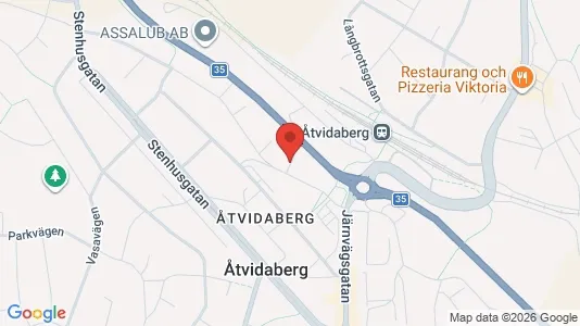 Lägenheter att hyra i Åtvidaberg - Bild från Google Street View