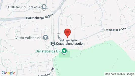 Lägenheter till salu i Vallentuna - kort over placeringen