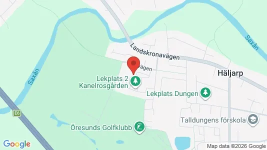 Lägenheter till salu i Landskrona - kort over placeringen